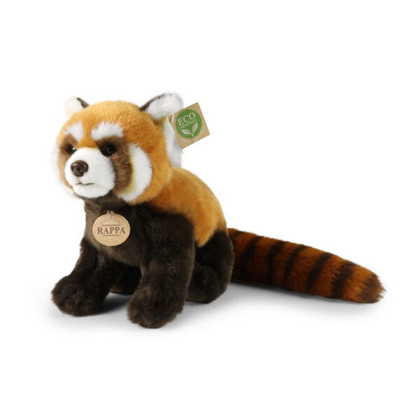 PELUCHE PANDA ROJO 28 CM ECO FRIENDLY