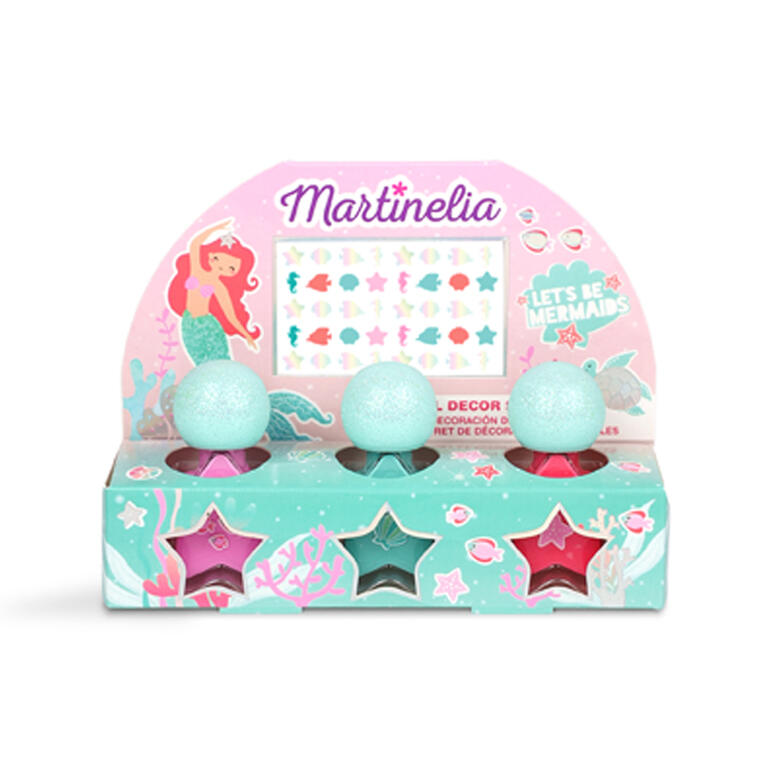 SET DE DECORACIÓN DE UÑAS MARTINELIA SEAMOS SIRENAS