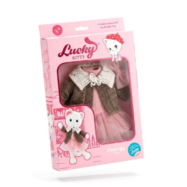 CONJUNTO DE ROPA LUCKY KITTY:NOCHE ACOGEDORA