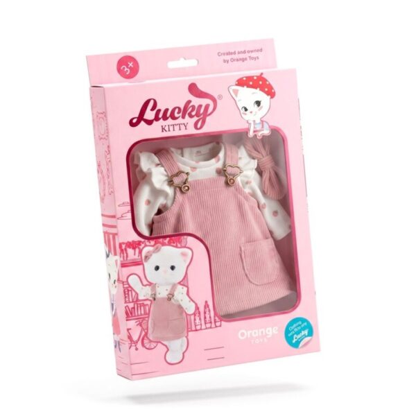 CONJUNTO DE ROPA LUCKY KITTY: MELOD&Iacute;A DE PRIMAVERA