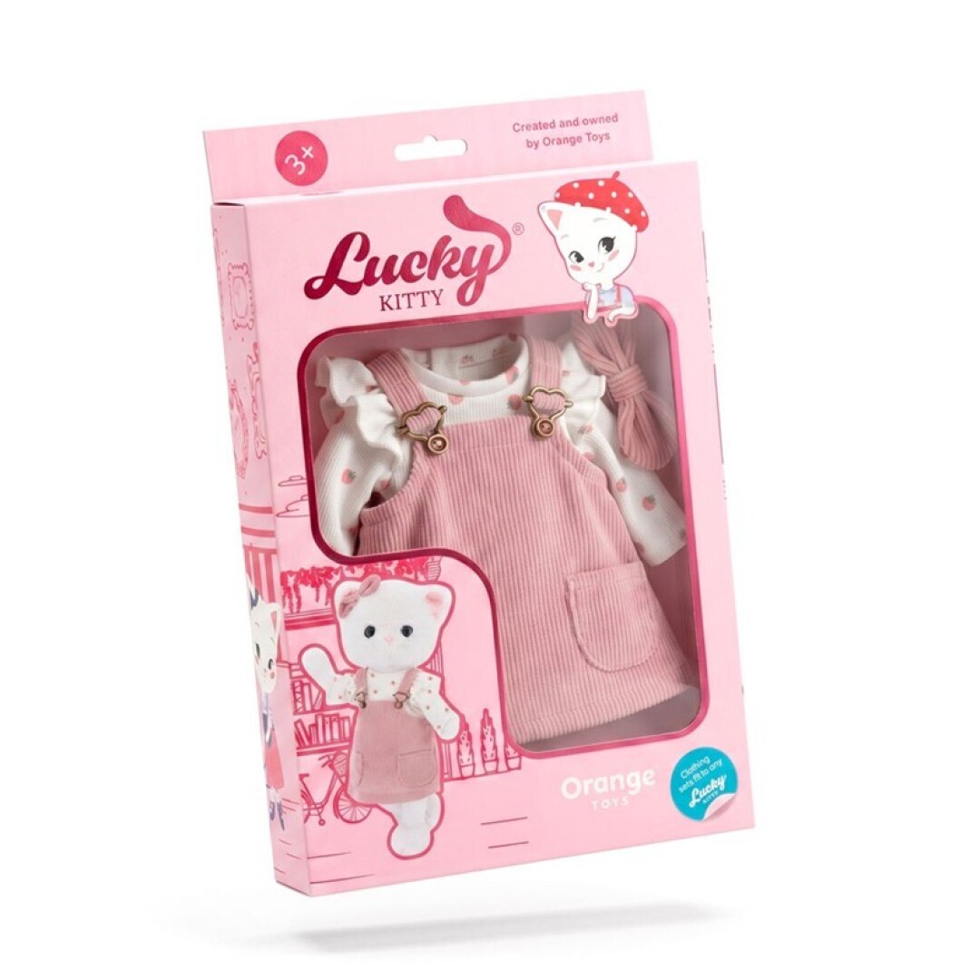 CONJUNTO DE ROPA LUCKY KITTY: MELODÍA DE PRIMAVERA