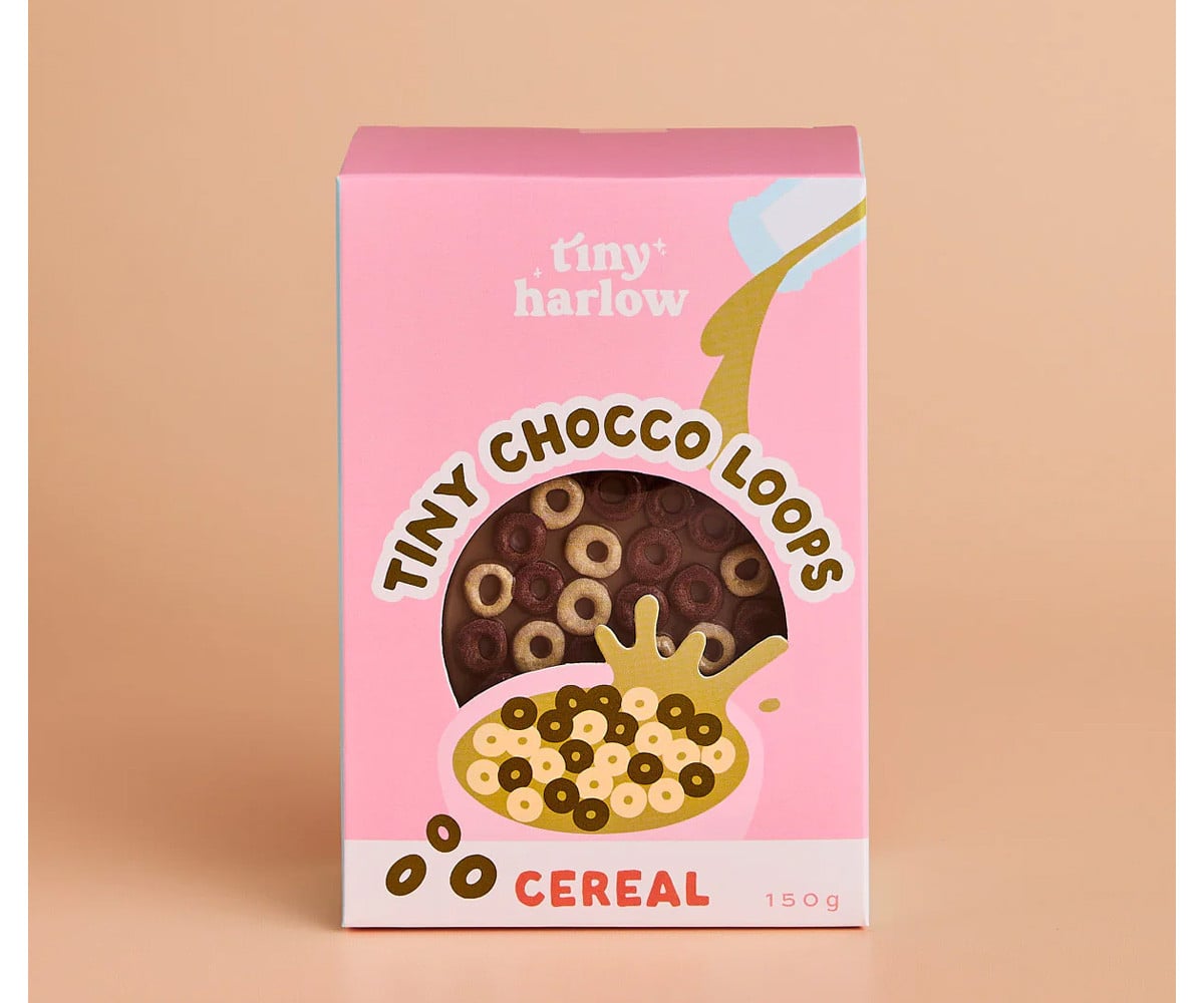 CUENCO CEREALES CHOCOLATE CUCHARA MÁGICA TINY HARLOW - Imagen 2